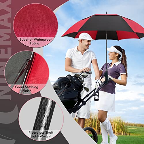 Image of NINEMAX Golf Umbrella, 51 /54 /62 /68 Inch Large Windproof Umbrella for Rain