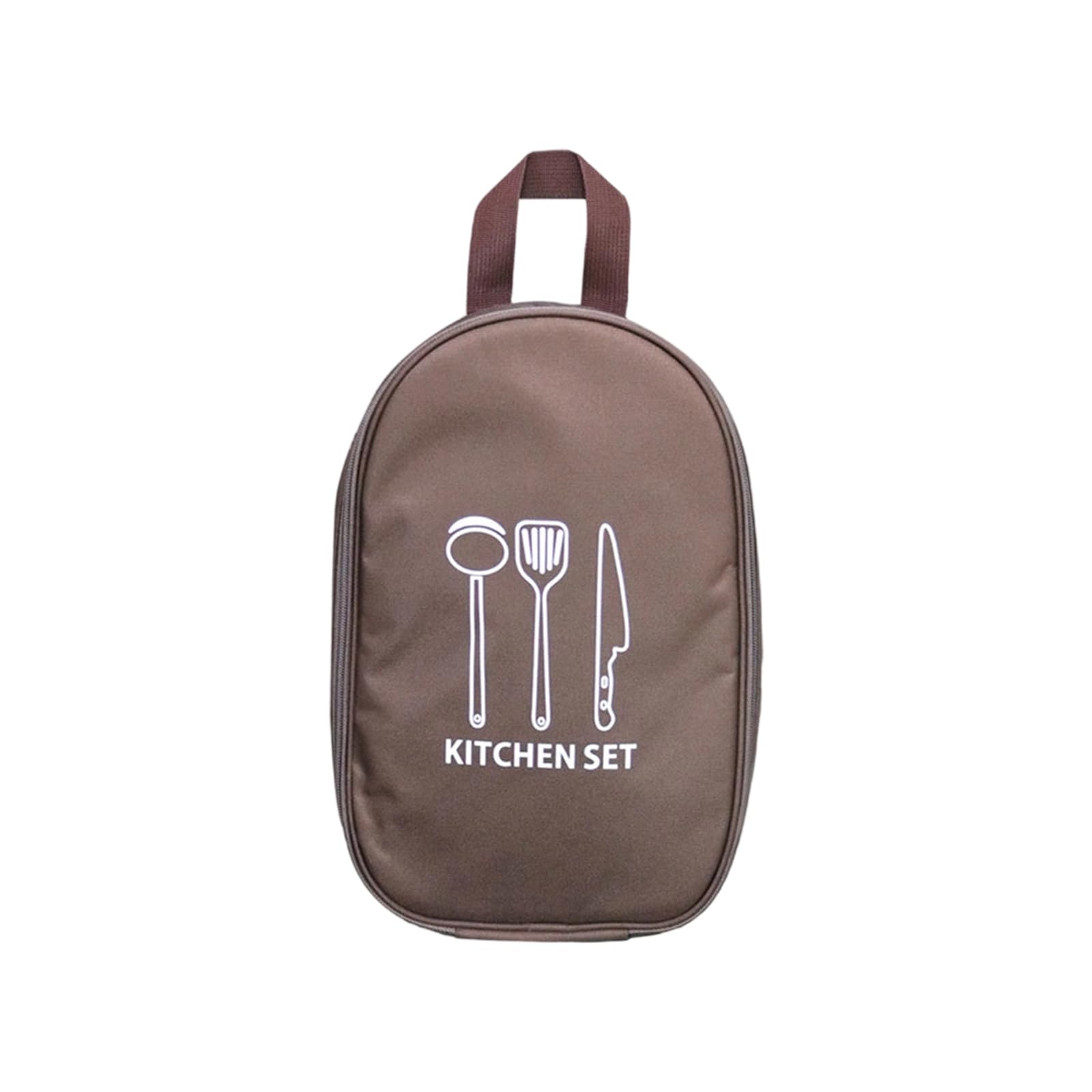 Large Capacity Kitchen Utensil Organizer Bag Outdoor Camping Picnic Travel Supplies Storage Cookware Bag