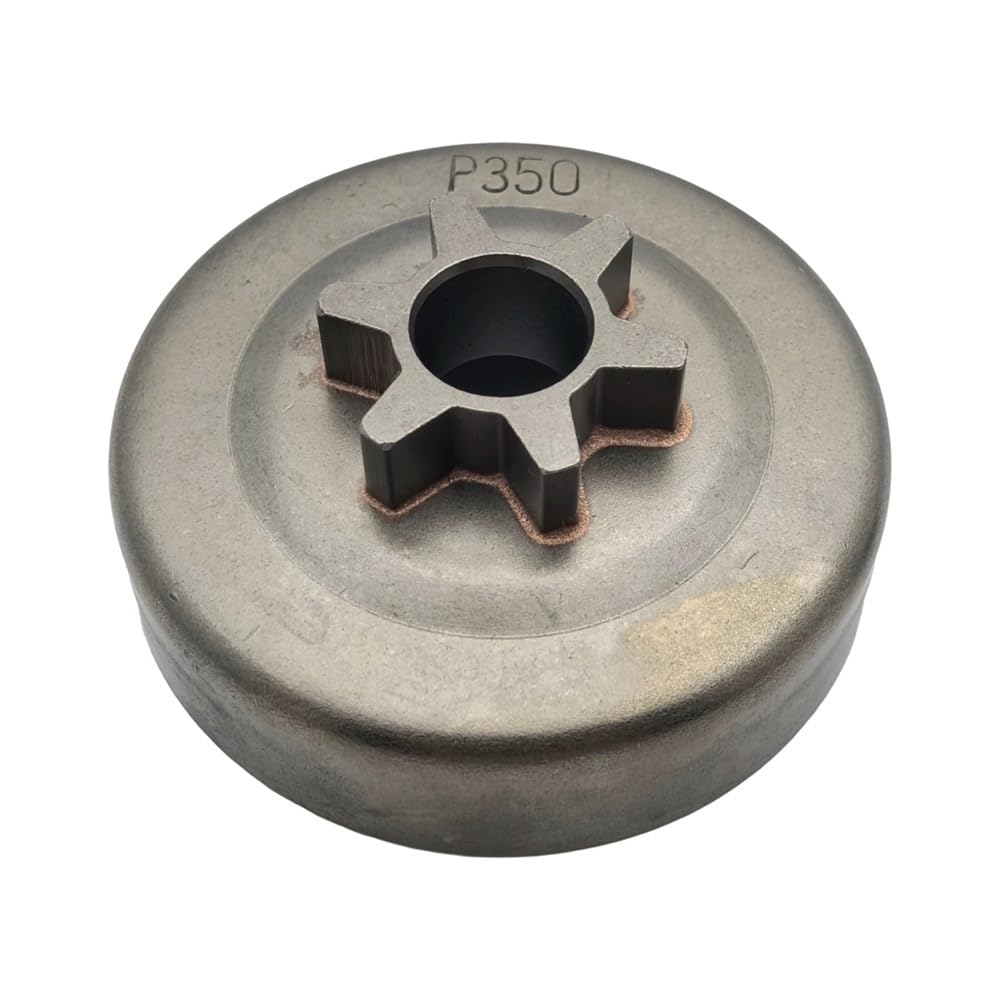 Tambor de embrague para motosierra 350 de 6 dientes piñón para corte de leña