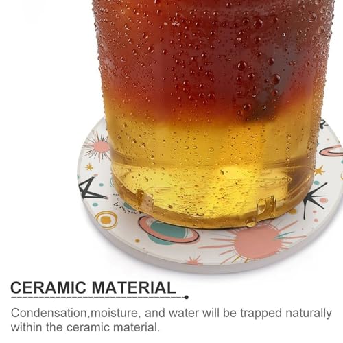 Dessous de verre en céramique contre les taches de table basse - 5