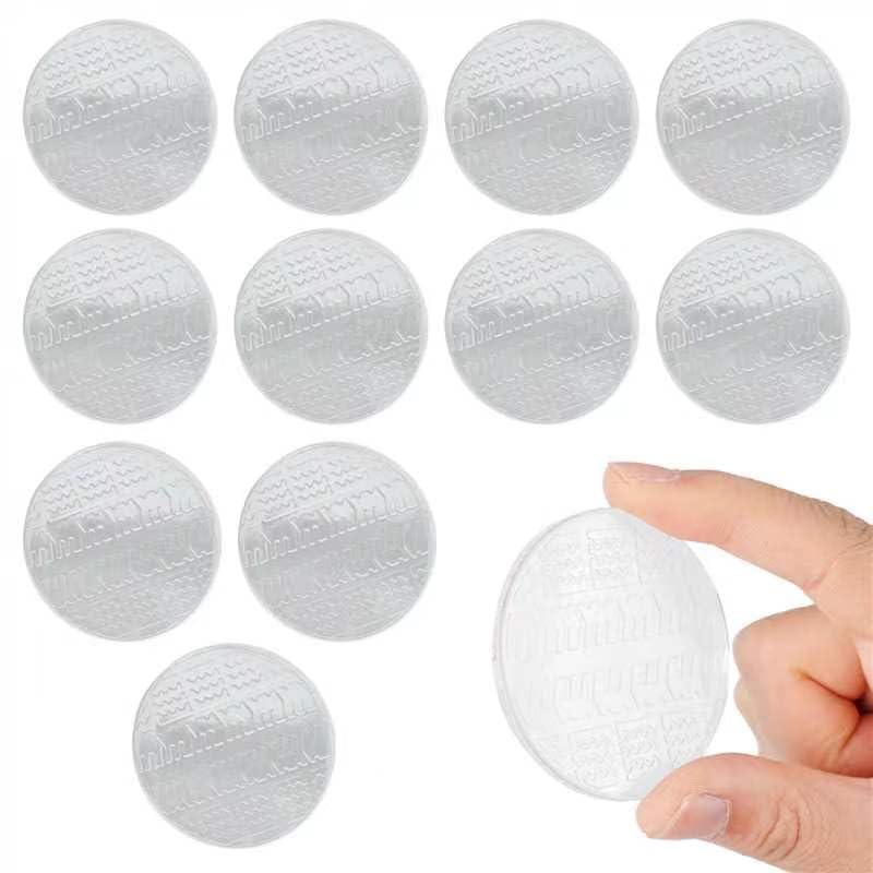 Non Slip Furniture Pads Clear Furniture Protector - 12 PCS Round Anti-Slip Mats for Hardwood Floors,Non Slip Furniture Pads Furniture Floor Protector,