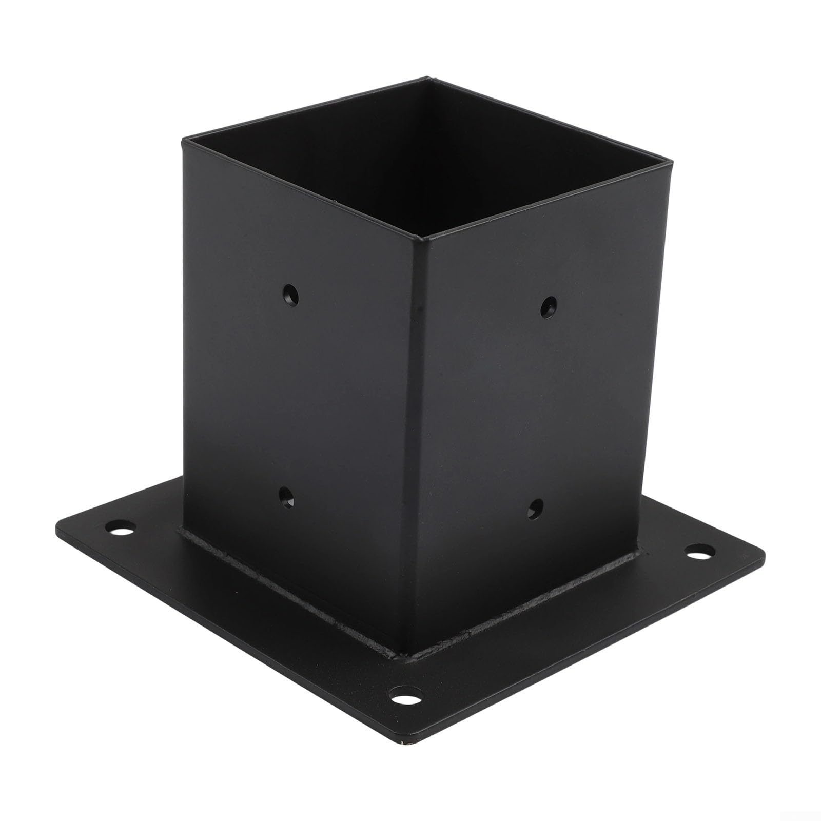 Kit de montaje en pared para techo inclinado, soportes de pérgola, para postes de 4 x 4 pulgadas, soporte de acero unidireccional y de 3 vías con herrajes para porche, cenador y estructura de jardín