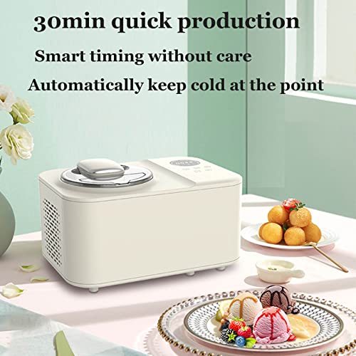 ZHANGTAOLF Eismaschine, 1,2 Quart Automatische Gefrierjoghurt, Sorbet und Eismaschine, Auto -Off -Timerfunktion… – Bild 5