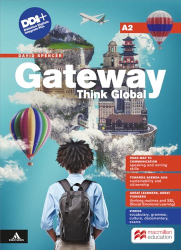 9788836192489 Gateway think global. A2. With Road map to communication. Per le Scuole superiori. Con e-book. Con espansione online
