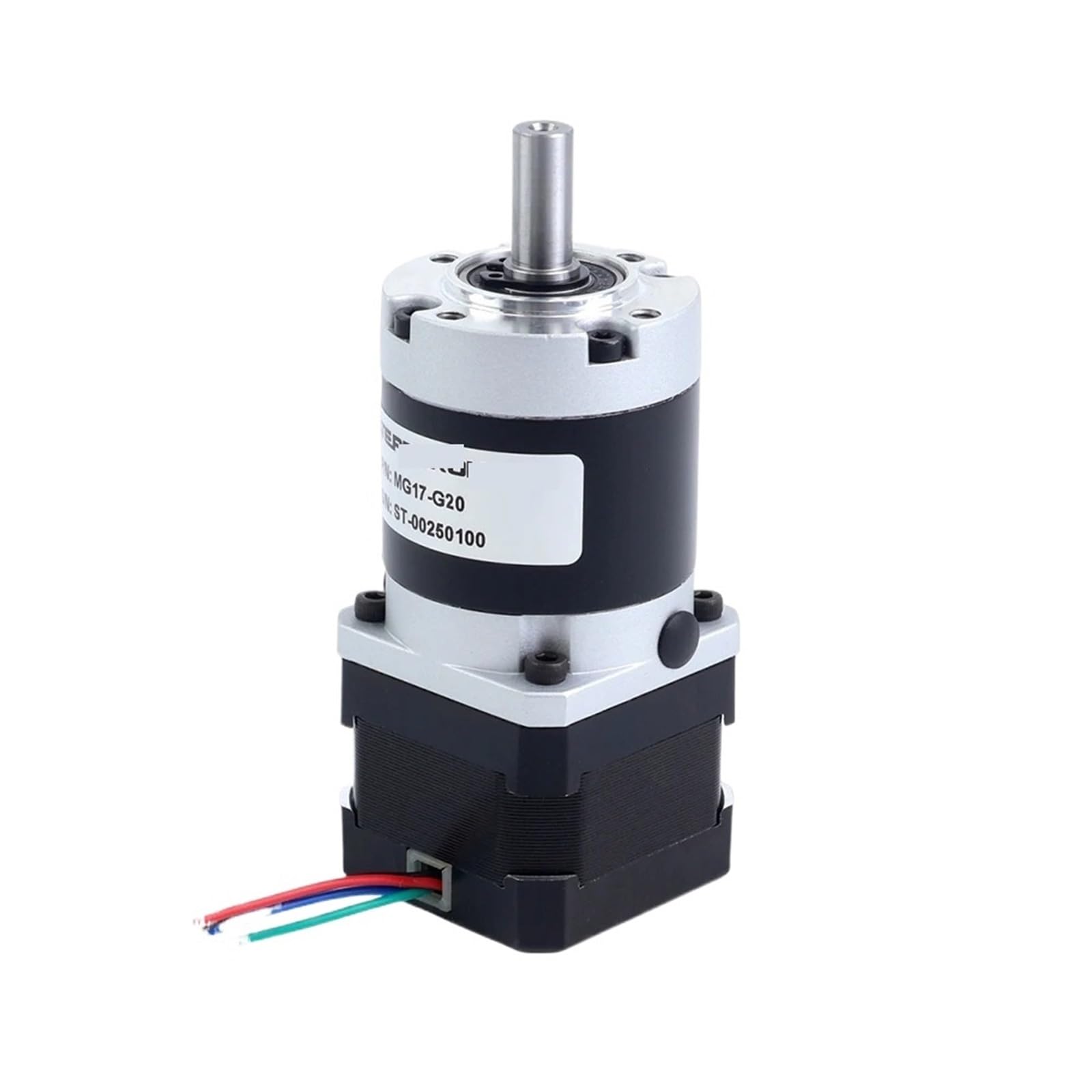 Réducteur planétaire 17 vitesses et moteur pas à pas compact 34 mm