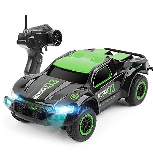 Best Deals! Woote 2.4Ghz Remote Control Car High Speed Off-Road Kids RC Trucks Rock Crawler Car RC V...