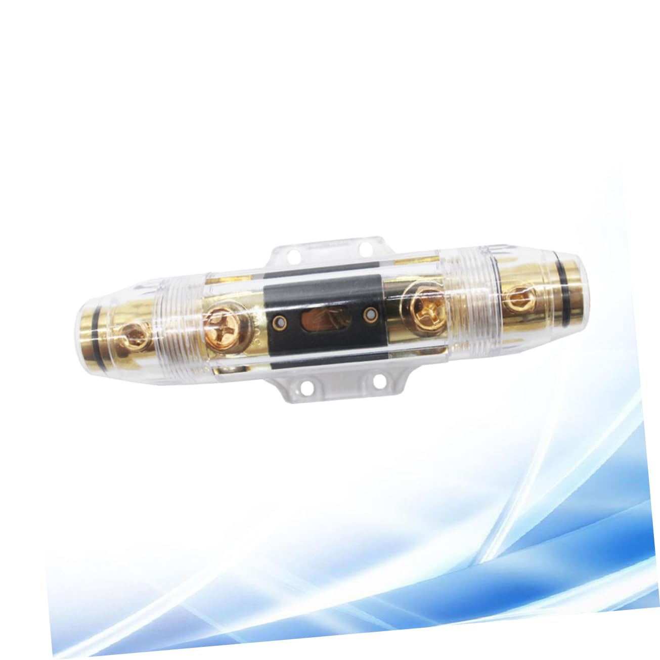 DECHOUS 3pcs Car Stereo Fuse Holder Kit Inline Fuse Holder Material for Longevity