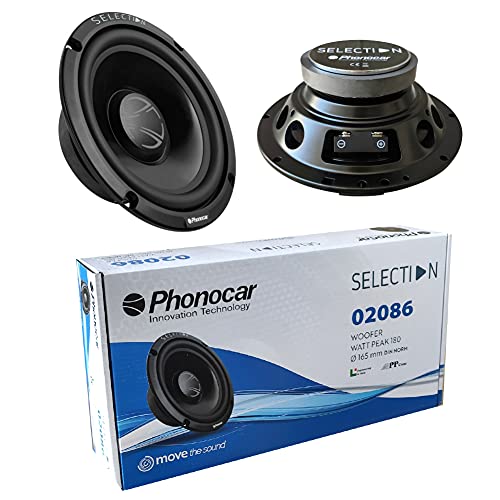 Woofer da 16,50 cm di diametro (6,5