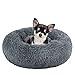POTOPUTO Beruhigendes Donut-Hundebett, weiches Flauschiges Haustierbett für kleine, mittlere und große Hunde, Anti-Angst-Tiefschlaf-Hundekissen, Farbe und Größe erhältlich