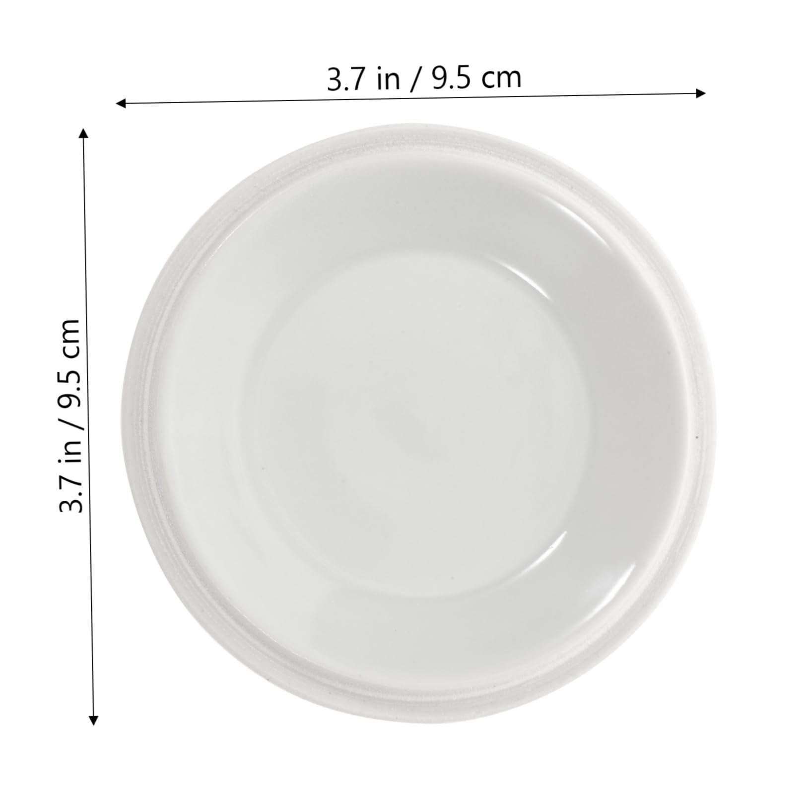 DOITOOL 1 Set Ceramic Mixing Trays Set for Watercolor and Painting Tool Convenient for Easy Use for Artists and Paint Enthusiasts
