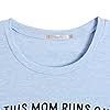 Fanfly Mom Coffee Wine Shirt Women Short Sleeve Funny Graphic Casual Summer Tunic Tops