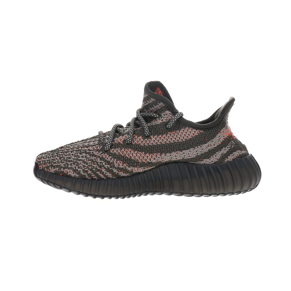 adidas Kids Boys Yeezy Boost 350 V2 Lace Up Sneakers Shoes Casual - Grey - Size 6.5 M