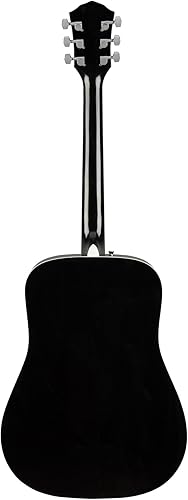 Miniatura 2 de Fender FA-125 Dreadnought - Guitarra acústica con 2 años de garantía, color negro, con bolsa de concierto