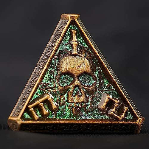 Image of DND Metal Dice Set D&D Polyhedral Dice Set with Gift Box Metal Box DND Dice Set Polyhedron Dice for Dungeons and Dragons MTG D&D RPG Table Games D4 D6 D8 D10 D12 D20 Role Playing Game