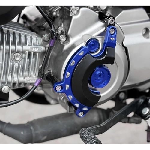 Cubierta de motor premium para Monkey 125 JB03 protector 3D azul de alta resistencia 3