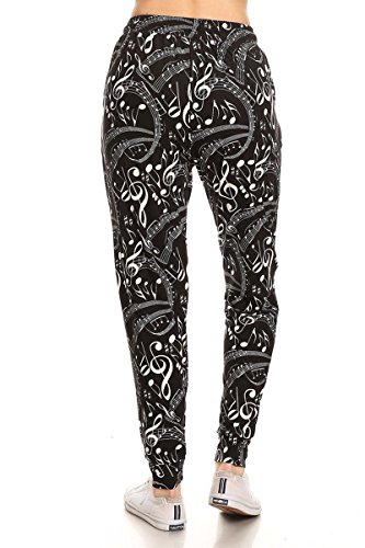 Image of Leggings Depot Premium Jogger Women's Popular Print High Waist Track Pants(S-XL)