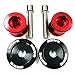 Red Motorcycle Aluminum M8 CNC Swing arm Sliders Spools Stand Screw Compatible With Suzuki GSXR 125 250 300 600 750 1000