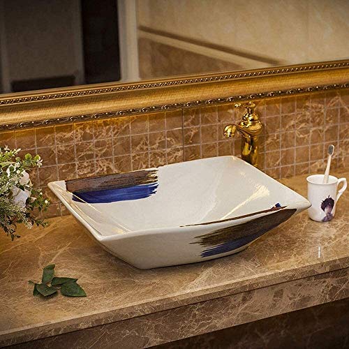 Lavabo de sobreponer rectangular para renovar baños antiguos sin reformas complejas 5