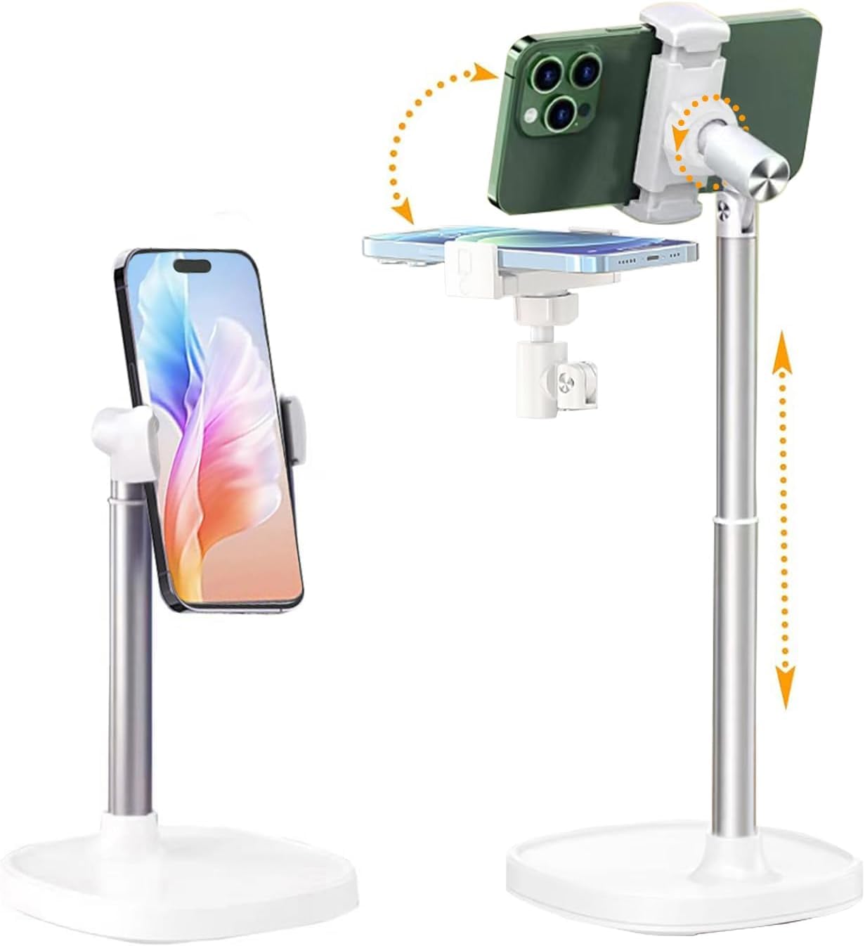 KICHOUSE Handy Bildschirmlupe Faltbar | Vergrößerung Für Smartphones Mit Ständer