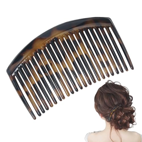 フレンチヘアコーム | ヘアクリップ - 女性用ヘアアクセサリー アップスタイル 編み込み 結婚式用 バレッタ ヘアピン ヘアクランプ