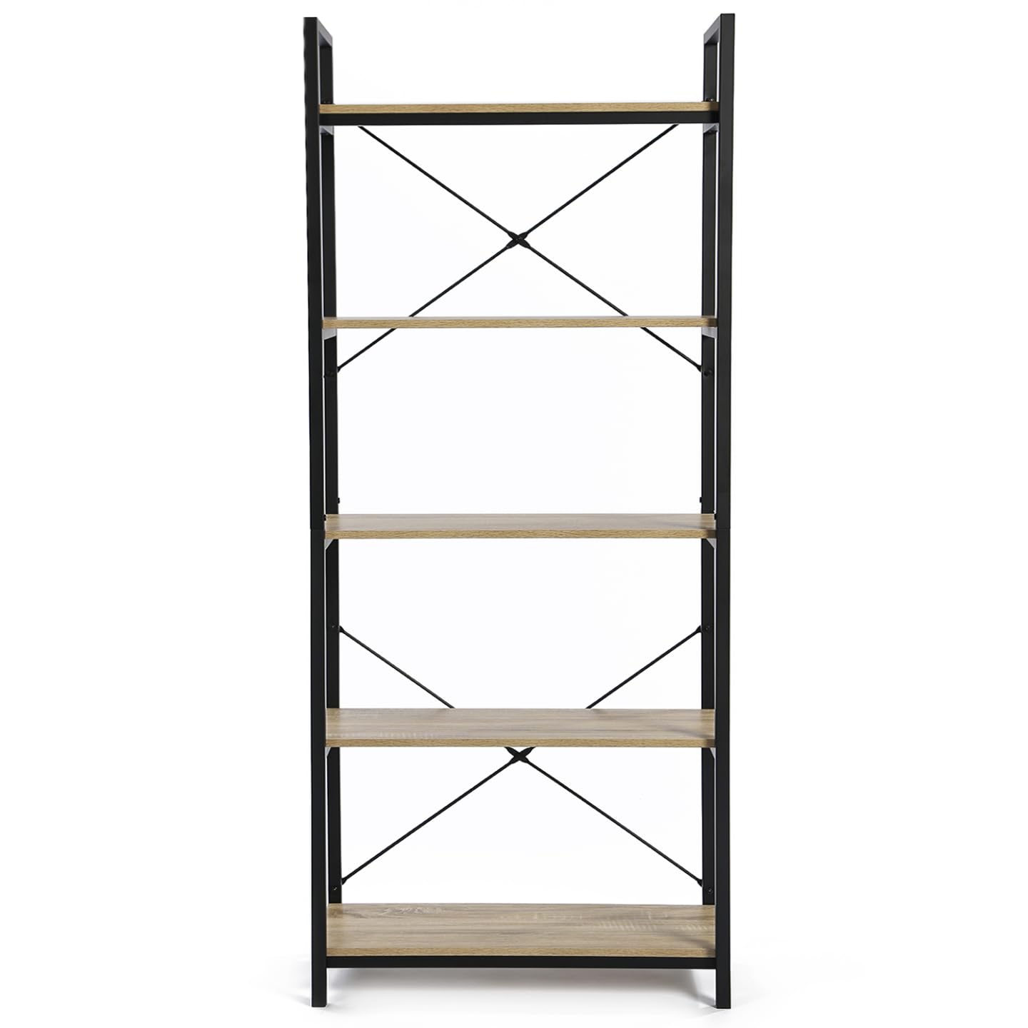 IDMarket - Etagère 5 Niveaux Detroit Design Industriel 170 cm