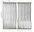 Direct Store Parts DS123 17" Stainless Steel Emitter Plates TRU-Infrared Grill Grates for Charbroil Performance Tru-Infrared 2 Burner Gas Grill 463633316, 463672016 463672216, 463672416, 2PK