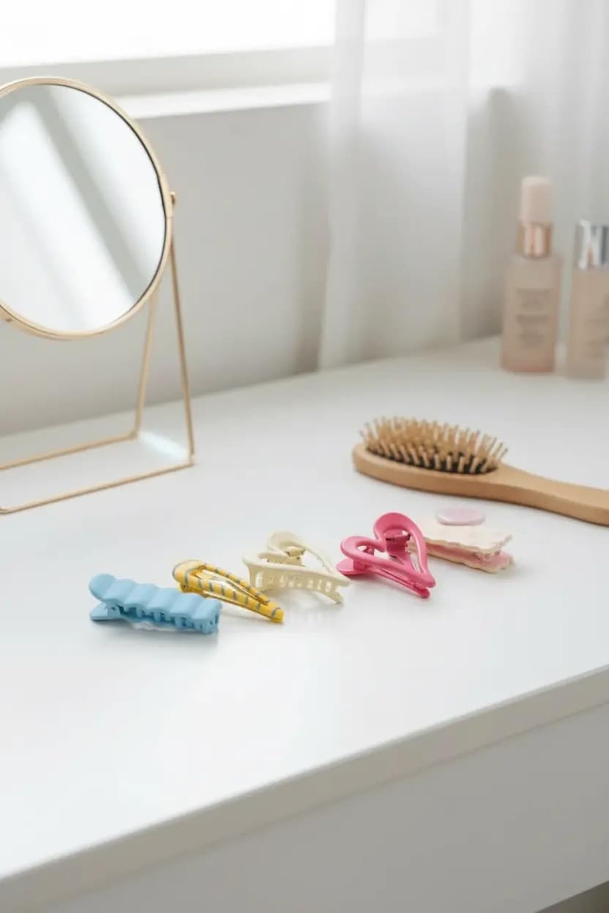 MINISO Kadın Çanta Serisi Saç Tokaları, Tek Ebat, 2023363410109, Çok Renkli
