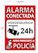 tualarmasincuotas.es Pack o Conjunto, para Interior y/o Exterior, de Carteles Disuasorios +...