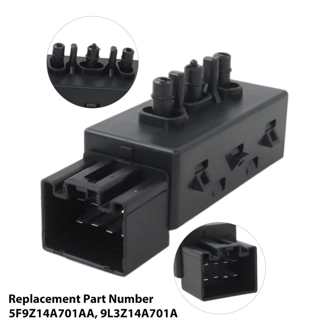 9L3T-14B709-AA, 5F9Z-14A701-AA Elektrischer Sitzkontrollschalter links Fahrersitz 6 Wege für Ford F150 F250 Mustang Explorer 2005-2018