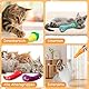 MOAZIFI Katzenminze, 5 Stück Gemüseform Mit Katzenminze Pflanze, Catnip Plush Toys, Soft Plush Cat Toy, Toy Sets Kitten Cleaning Training Game Nibbling