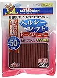 ドギーマン 犬用おやつ ヘルシーソフトビーフジャーキー ビーフ 420グラム (x 1)