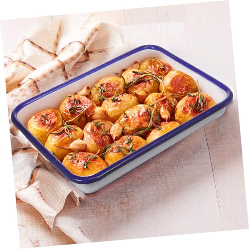Plateau de cuisson en émail résistant aux rayures et déformations x2 - 4