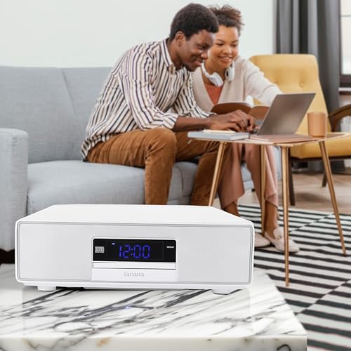 Image of Aiwa - Bluetooth Home Speaker System, 30W RMS, CD Player, FM Radio (Pack of 2)