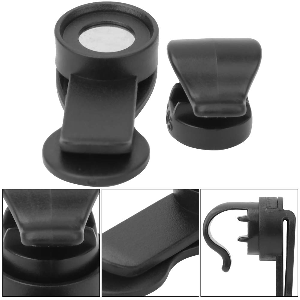 Clip Magnético para Tubo de Agua de Mochila de Ciclismo y Outdoor | Soporte Universal con Imán de Alta Fijación para Mochila Abrazadera Automática y Desmontable para Manguera de Hidratación