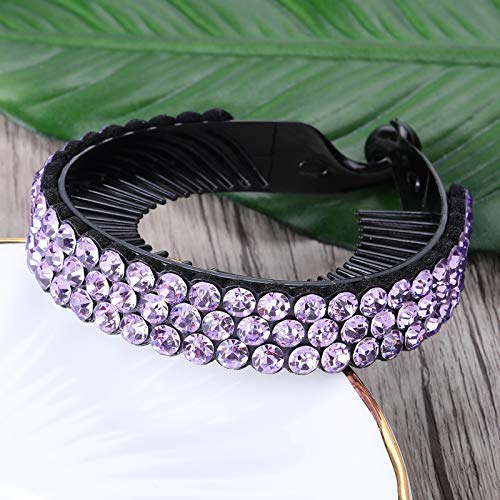 Pinzas para cabello Rhinestone para mujer 5 unidades miniatura 5