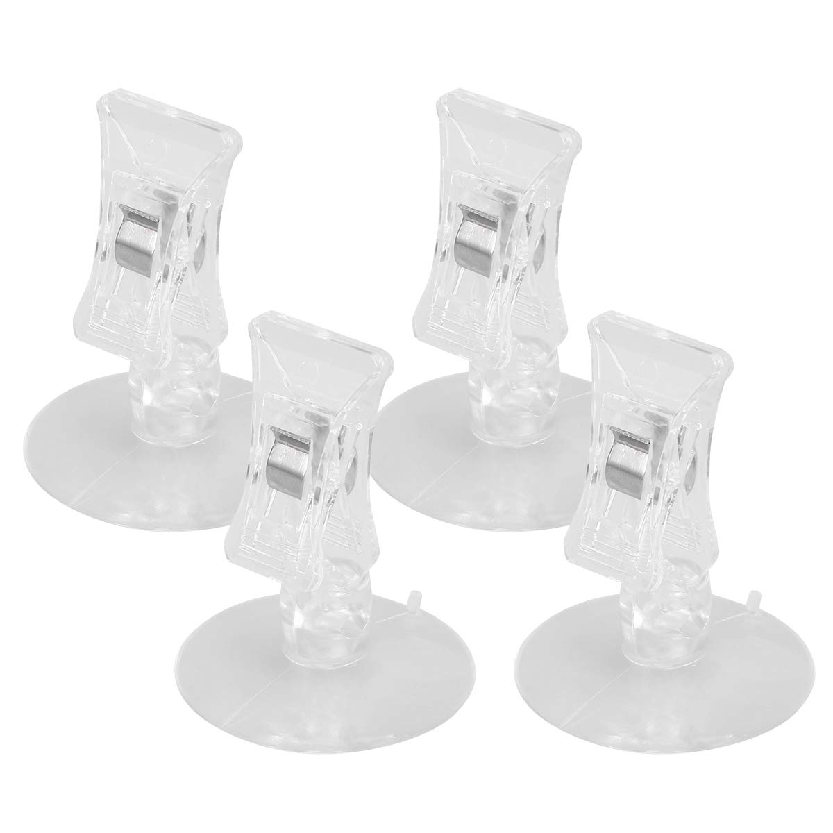 Veggie Seaweed Suction Cup Clip - Aquarium Plant Suction Cup Feed Holder Clip, As Shown, 4Pcs