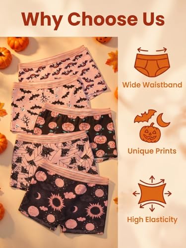 Women's Boxer Briefs, 5 Pack Halloween - image 6