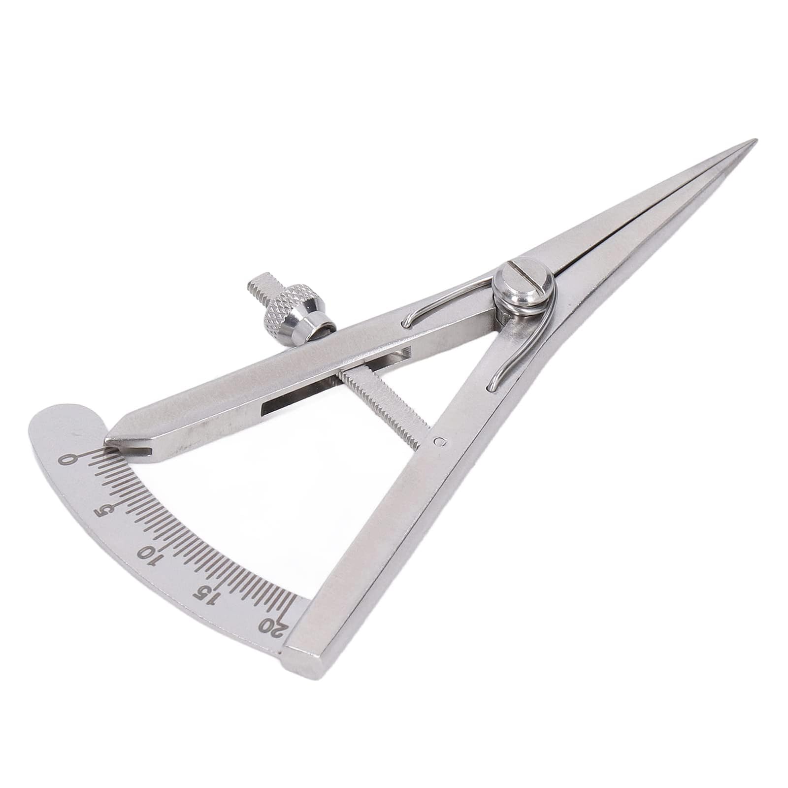 NEWFT Crafting Tool Adjustable Leather Marker Gauge Stainless Steel Wing Divider for Artistics Ergonomic Leather Crafting Wing Divider Tool