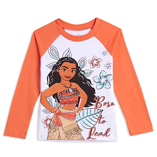 Disney Girls 2 Pack Long Sleeve T-Shirts Infant to Big Kid Sizes (18 Months - 14-16)4
