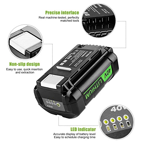 ANTRobut 40V Battery - Battery Close-up