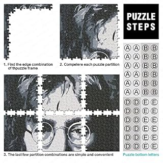 The Beatles Puzzle Adulte-Puzzle 1000 P-Photo De Groupe de Rock Musique-Adultes Et Enfants-Puzzle De Qualité Supérieure 1000pcs (75x50cm) - Les Beatles, Paul McCartney, John Lennon, RIngo Starr, George Harrison The Beatles Puzzle Adulte-Puzzle 1000 P-Photo De Groupe de Rock Musique-Adultes Et Enfants-Puzzle De Qualité Supérieure 1000pcs (75x50cm) – Image 4