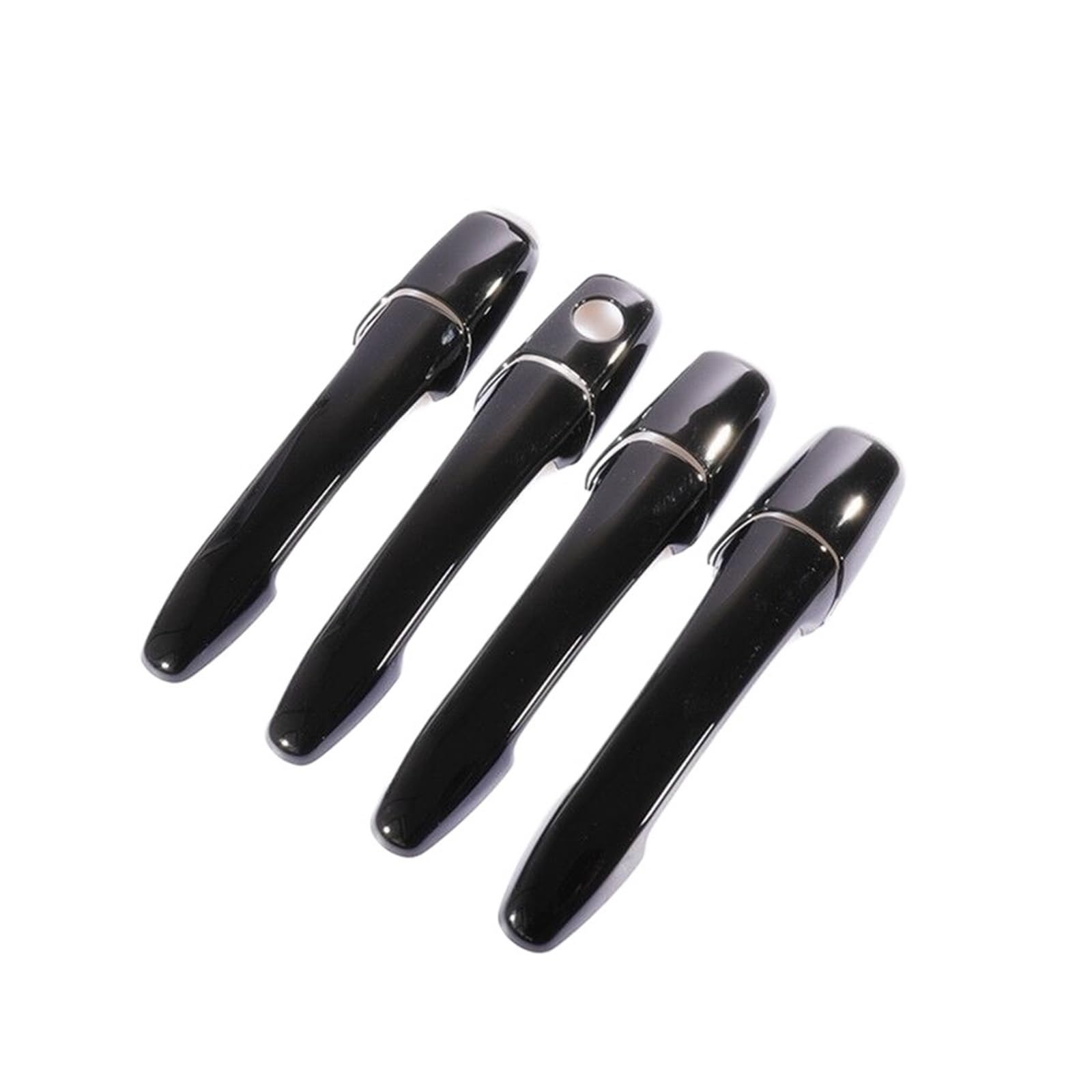 Trxjjvm for Mazda CX7 CX9 2007-2015 Black Chrome Car Door Handle Cover Trim Stickers Styling Accessories car Exterior Door Handle(Black)