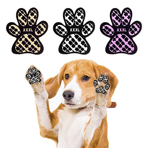 BEAUTYZOO Pfotenschutz für Hunde 36 Stücke, Anti-Rutsch Selbstklebende Hundeschuhe für ältere Hunde, Traktion Hund Schuhe Hundesocken Ersetzen, ideal zum Schutz gegen heißen Asphalt & verletzte Pfoten
