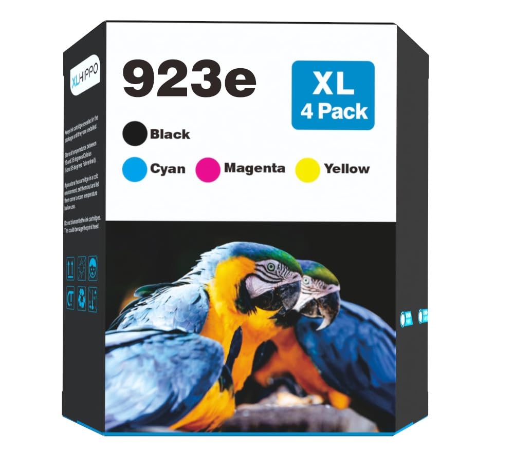 Photo 1 of XLhippo 923XL/923e Ink Cartridge Combo Pack - Black & Color