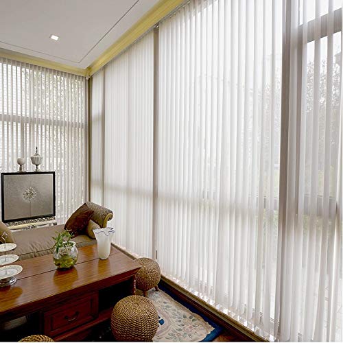 Manual/Motorized 3.5'' Blackout Vertical Blinds Blockout Sheer Shades Custom Made Model Ds1,Websize Priced At Manual(1Pc,39" W X 39" L) Contact Us For Customize Size #TOP20