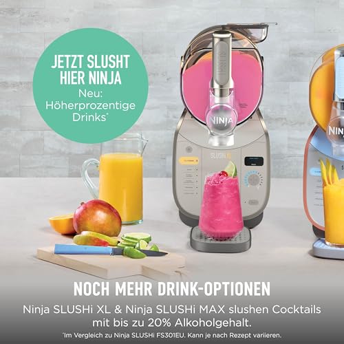 Ninja SLUSHi XL Slush-Eismaschine, SlushAssist, 3,7 l, Mokka – Ansicht 6