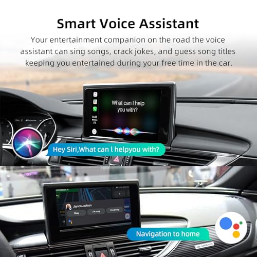 Mise à niveau Audi A6 A7 écran d'origine dépassé solution Carplay Android Auto - 7