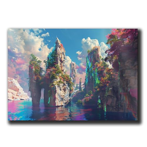 3D Wall Art Decor - Seaside Serenity Acrylic Prints