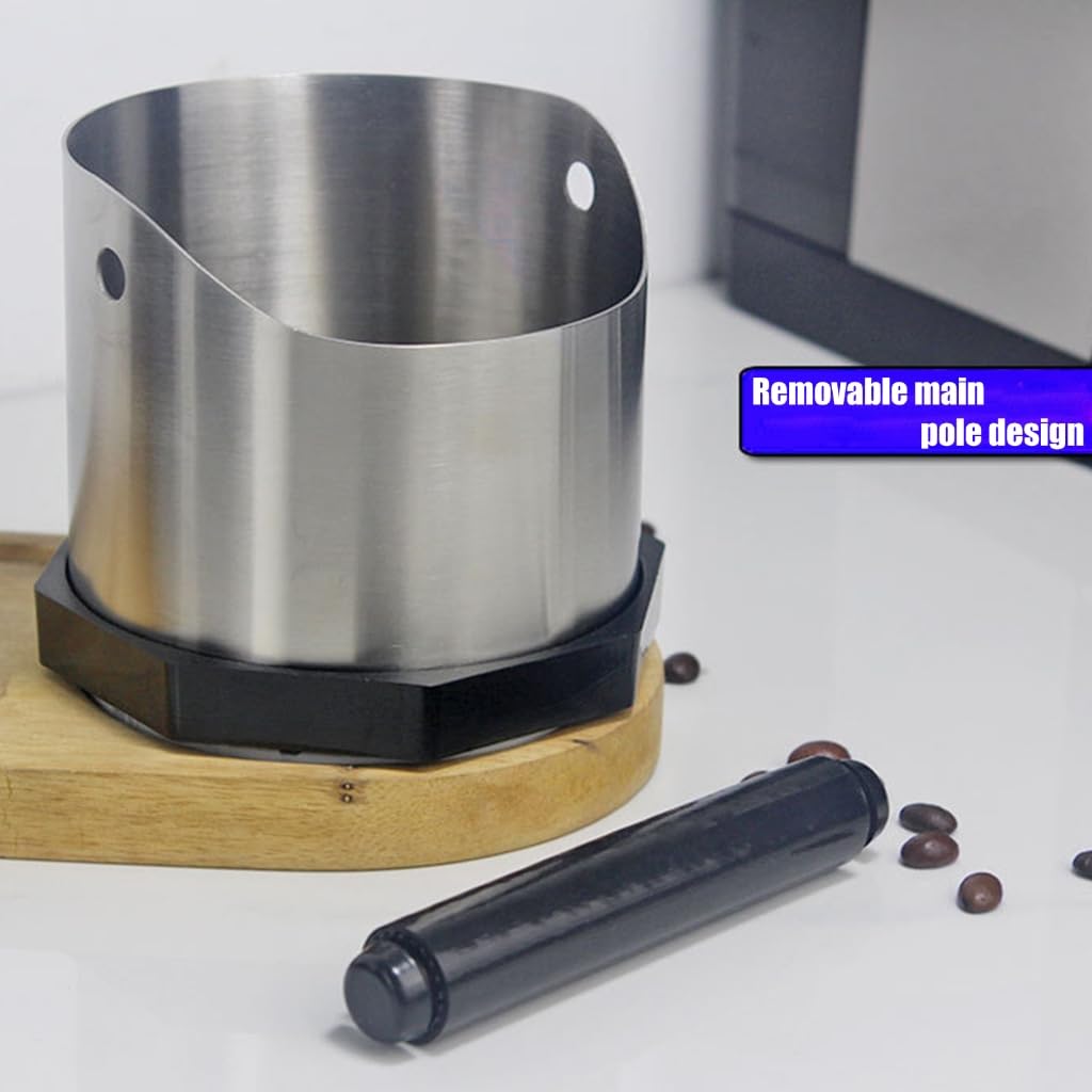 Base in gomma antiscivolo del collettore dei fondi di caffè del grado commerciale e contenitore di fondo di apertura ampia per la produzione di birra domestica