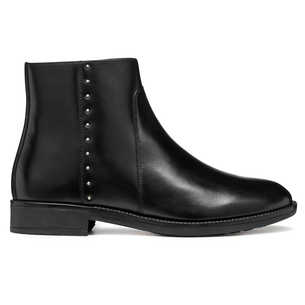 Geox Women's D Jaylon 2 Ankle Boots, Black, 38 EU, black, 5 UK